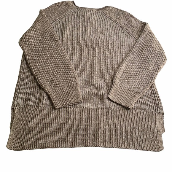 Ellen Tracy Ladies' Comfy Roll Neck Sweater Size XXL Oatmeal Marl Beige - Picture 5 of 12